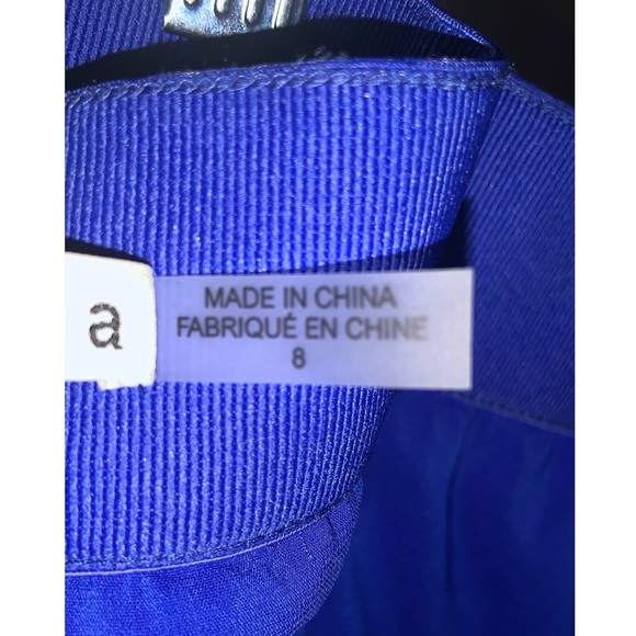 Alice & Olivia ‼️CYBER MONDAY SALE‼️ pleated midi ultramarine skirt -NWT - Picture 15 of 17